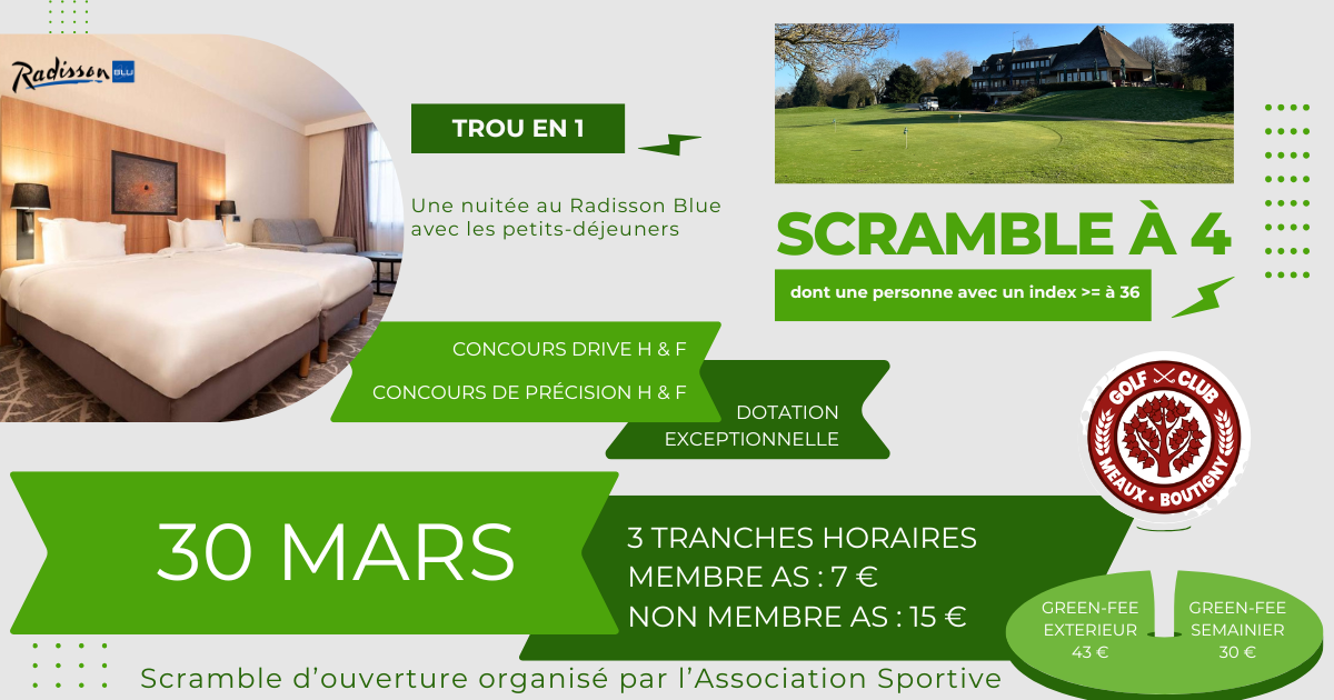 Compétition Golf de Meaux